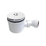 Kudos 90mm Shower Waste & Trap - White - Envy Bathrooms Ltd