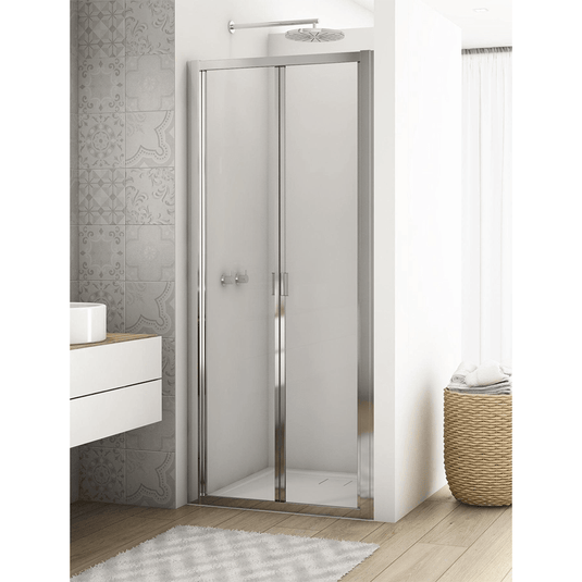 Kudos Divera 1000mm Bi-Fold Door - Chrome - K22K1005007-0001 - Envy Bathrooms Ltd
