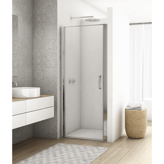 Kudos Divera 1000mm Pivot Door - Chrome - K22T11005007-0001 - Envy Bathrooms Ltd