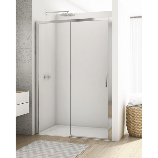 Kudos Divera 1400mm Sliding Door - Chrome - K22S2B1405007-0001 - Envy Bathrooms Ltd