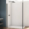 Kudos Divera 1400mm Wetroom Panel | Matt Black (excl. wall profile) | K22F11400607-0001