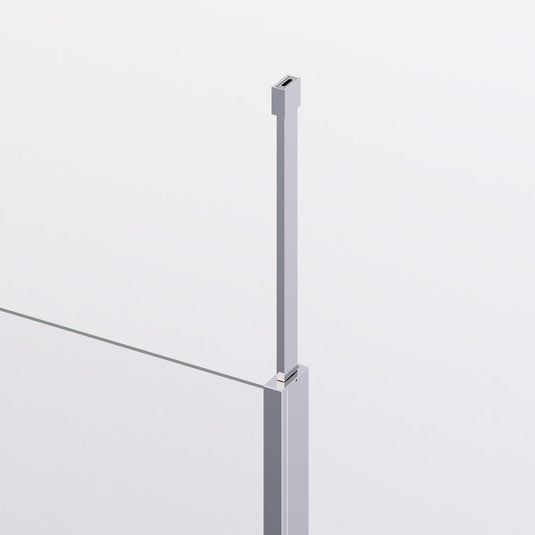 Kudos Divera Telescopic Support Bar for Walk-In - Chrome - K22BTK1V50.2000-0001 - Envy Bathrooms Ltd