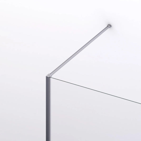 Kudos Divera Walk-In Wall Profile & Stabilising Bar - Chrome - K22BTK1H50.2000 - Envy Bathrooms Ltd