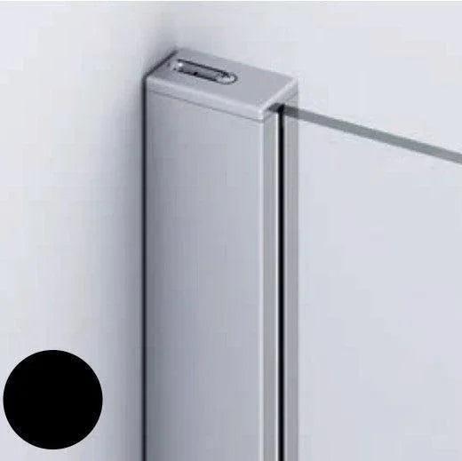 Kudos Divera Wall Extension Post - Matt Black - AK221.06.2000-0001 - Envy Bathrooms Ltd