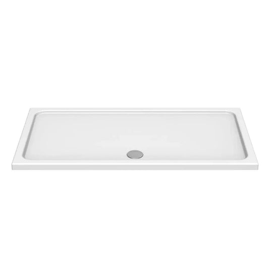 Kudos Kstone 1500 x 900mm Anti-slip Rectangle Shower Tray - White - Envy Bathrooms Ltd