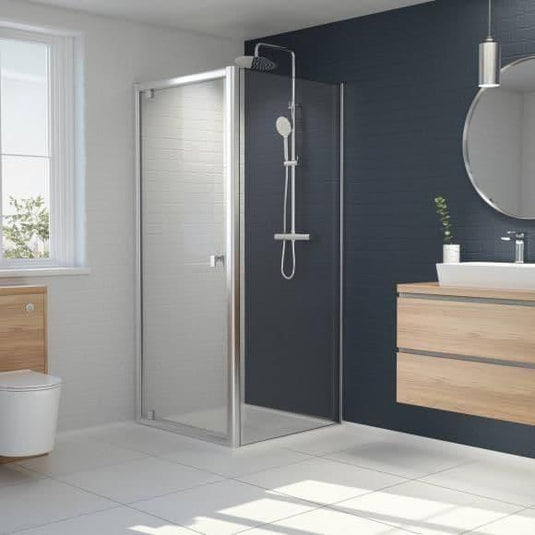 Kudos Original 6 760mm Pivot Door - Silver - Envy Bathrooms Ltd