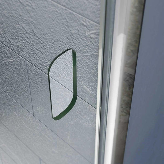 Kudos Pinnacle 8 1200mm Frameless Sliding Door (LH) - Chrome - Envy Bathrooms Ltd