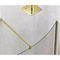 Kudos Ultimate 2 1000m Front Fixing Kit | Brushed Brass | 10WPFPFKBRG