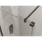 Kudos Ultimate 2 300mm Fold Away Deflector Panel (Left Hand - 10mm Thick) | Matt Black | 10WPFADPLHMBK
