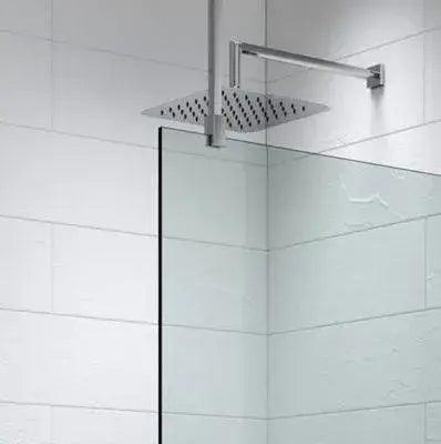 Kudos Ultimate 2 600mm Glass to Ceiling Fixing Kit - Chrome - Envy Bathrooms Ltd