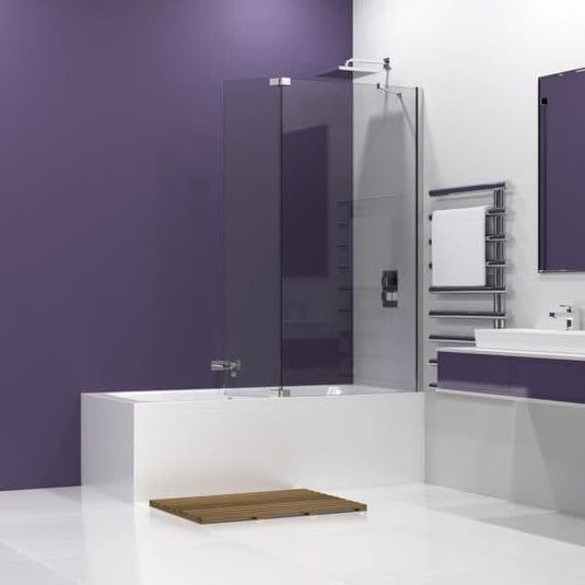 Kudos Ultimate 2 700mm Fixed Over Bath Shower Screen - 10mm Thick - Envy Bathrooms Ltd