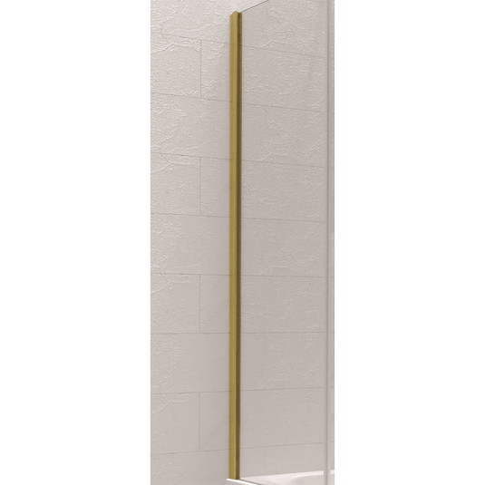 Kudos Ultimate Bathscreen Wall Post Kit - Brushed Brass - 10BSWPKBRG - Envy Bathrooms Ltd