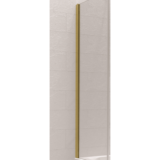 Kudos Ultimate Bathscreen Wall Post Kit - Brushed Brass - 10BSWPKBRG - Envy Bathrooms Ltd