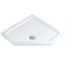 Lakes 900mm Pentagon Shower Tray | White | TP99-ENG
