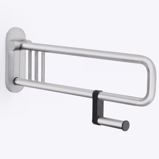 Lakes Series 400 Folding Handle with Paper Holder - 750mm - Chrome - 4246SG05PM