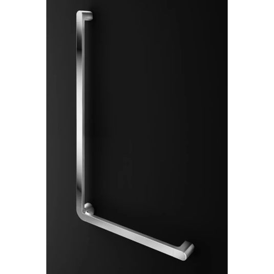 Lakes Series 500 90 Degree Holding Handle With Shower Holder - 700mm - Chrome - 5102SG05PM - Envy Bathrooms Ltd
