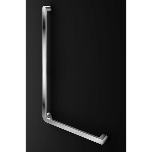 Lakes Series 500 90 Degree Holding Handle With Shower Holder - 700mm - Chrome - 5102SG05PM