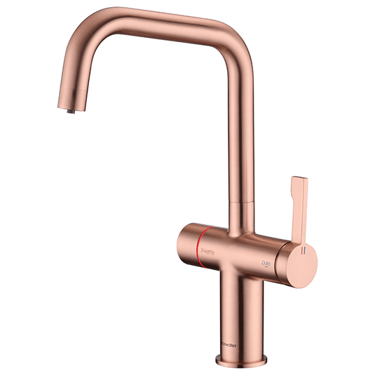 Clearwater Magus 4 4 in 1 U Spout Boiling Hot Water Kitchen Mixer Tap - Brushed Copper - MAE4BC