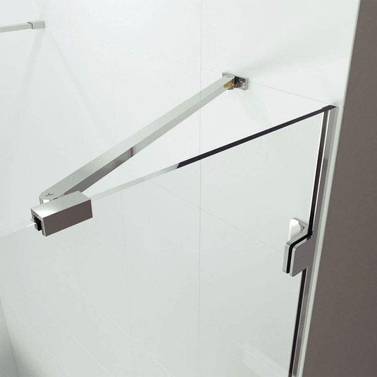 Merlyn 10 Series 350mm Angled Stabilising Bar - Chrome - SP08SCU12320 - Envy Bathrooms Ltd