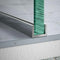 Merlyn 10 Series U channel Max 1400mm - Chrome - MGVC35
