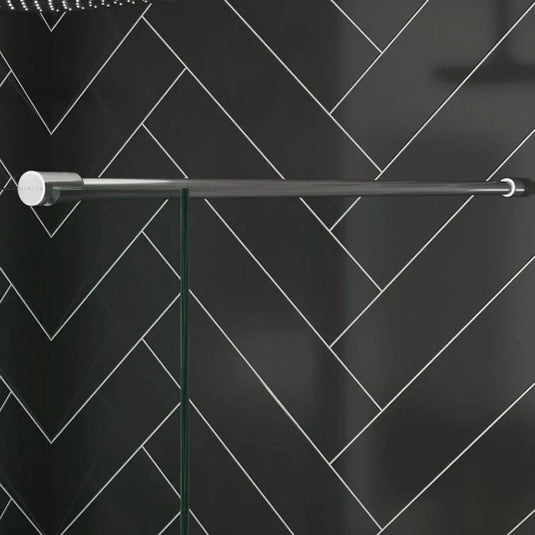 Merlyn 1500mm Wetroom Horizontal Bracing Bar - Chrome - N127CH - Envy Bathrooms Ltd