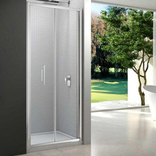 Merlyn 6 Series 1000mm Bifold Shower Door - Chrome - M67231 N - Envy Bathrooms Ltd