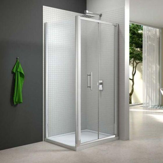 Merlyn 6 Series 1000mm Bifold Shower Door - Chrome - M67231 N - Envy Bathrooms Ltd