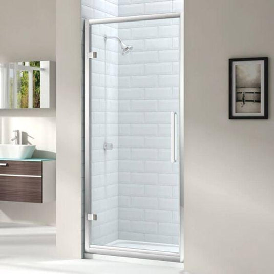 Merlyn 8 Series 1000mm Hinge Shower Door - Chrome - M81231 - Envy Bathrooms Ltd