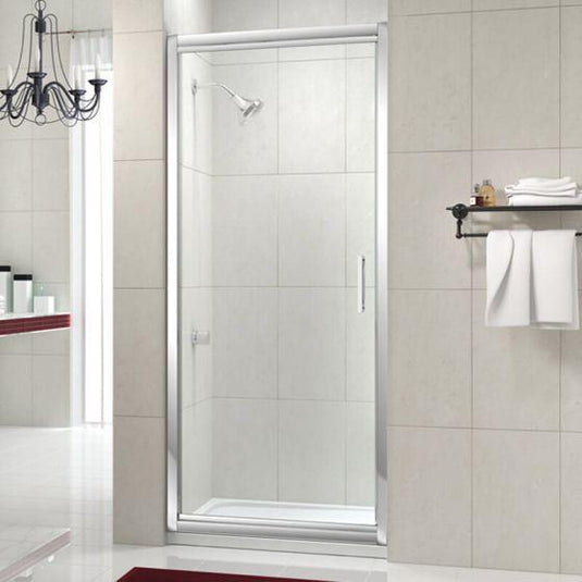 Merlyn 8 Series 1000mm Infold Shower Door - Chrome - M84431 - Envy Bathrooms Ltd