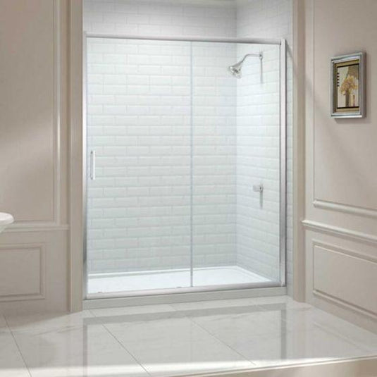 Merlyn 8 Series 1100mm Sliding Shower Door - Chrome - M88251 - Envy Bathrooms Ltd