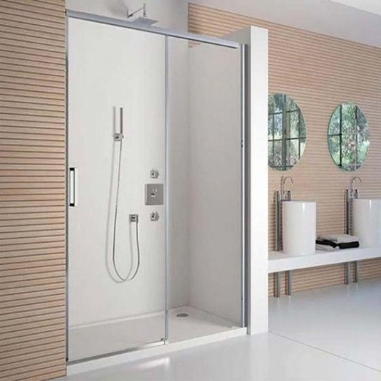 Merlyn 8 Series 1200mm Frameless Sliding Shower Door - Chrome - A0920DH - Envy Bathrooms Ltd