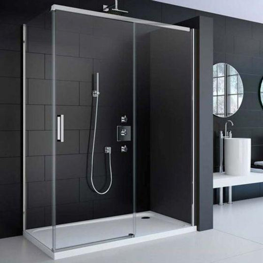 Merlyn 8 Series 1200mm Frameless Sliding Shower Door - Chrome - A0920DH - Envy Bathrooms Ltd