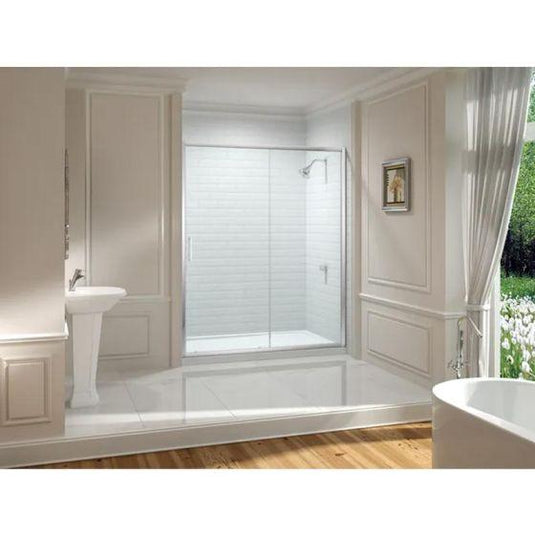 Merlyn 8 Series 1400mm Sliding Shower Door - Chrome - M88291 - Envy Bathrooms Ltd