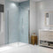 Merlyn 8 Series 760mm Side Panel For Frameless Pivot Door and Inline - S8FSP76IN