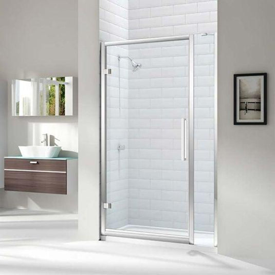 Merlyn 8 Series Hinge and Inline Panel 1000mm+ Wide - 980-1040mm - M81221P1H - Envy Bathrooms Ltd