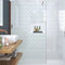 Merlyn 8mm Wetroom Panel - 300mm - Brushed Bronze - 8W30BBZ