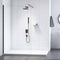 Merlyn 8mm Wetroom Panel - 900mm - Matt Black - 8W90MB