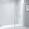 Merlyn 8mm Wetroom Shower Swivel Panel - 200mm - Chrome - 8WSV20