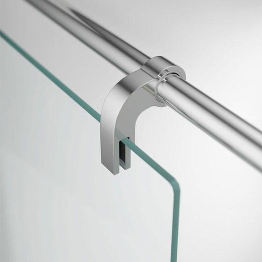 Merlyn Ionic 300 x 1500mm Curtain Rail Bath Screen - MB5 - Envy Bathrooms Ltd