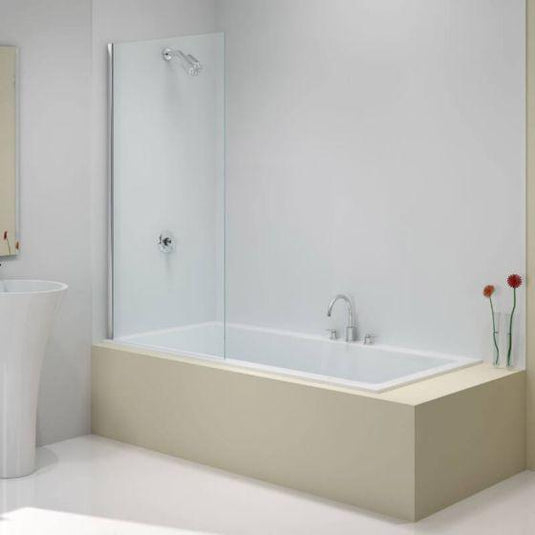 Merlyn Ionic 800 x 1500mm Fixed Square Bath Screen - MB0 - Envy Bathrooms Ltd