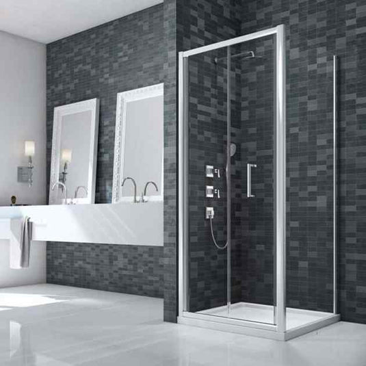 Merlyn Ionic Essence 1000mm Bifold Shower Door - Chrome - DWH00E0 - Envy Bathrooms Ltd