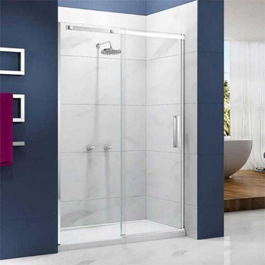 Merlyn Ionic Essence 1100mm Frameless Sliding Shower Door - Chrome - A0104B0 - Envy Bathrooms Ltd