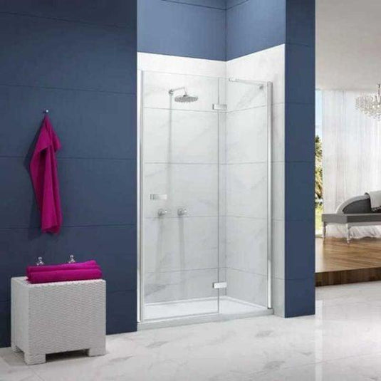 Merlyn Ionic Essence 1500mm Frameless Hinge & Recess Inline Shower Door - Chrome - A0111KH - Envy Bathrooms Ltd