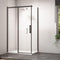 Merlyn Ionic Essence Frameless 800mm Side Panel - Black - BLKFSP800