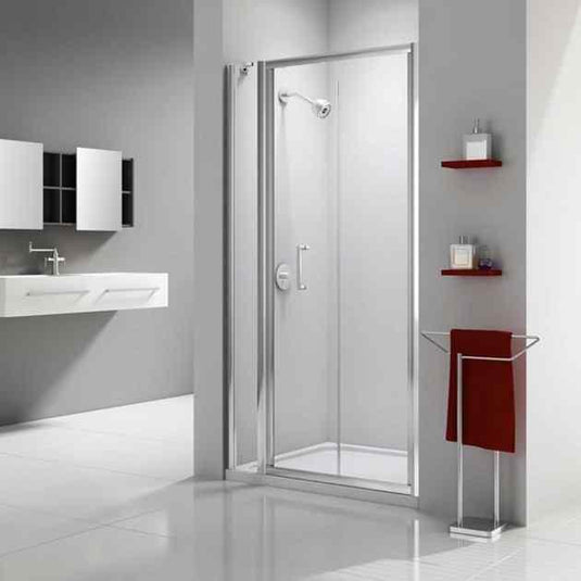 Merlyn Ionic Express 1000mm Bi-Fold Shower Door & 210mm Inline Panel - Chrome - A030015H - Envy Bathrooms Ltd