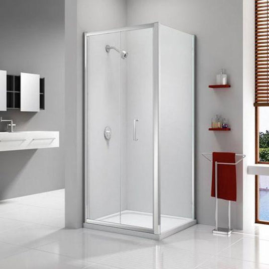 Merlyn Ionic Express 1000mm Bifold Shower Door - Chrome - A0300E0 - Envy Bathrooms Ltd