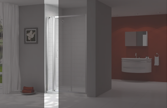 Merlyn Ionic Express 150mm Inline Panel - A0315B0 - Envy Bathrooms Ltd