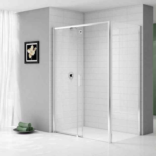 Merlyn Ionic Express 1700mm Low Level Sliding Shower Door - Right Hand - Chrome - A0303TH - Envy Bathrooms Ltd