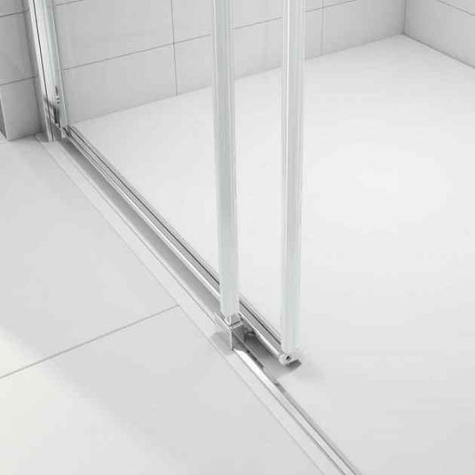 Merlyn Ionic Express 1700mm Low Level Sliding Shower Door - Right Hand - Chrome - A0303TH - Envy Bathrooms Ltd