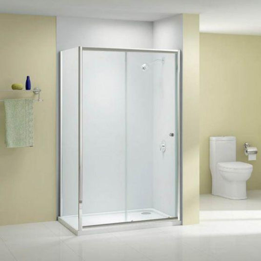 Merlyn Ionic Source 1000mm Sliding Shower Door - Chrome - A1204A0 - Envy Bathrooms Ltd